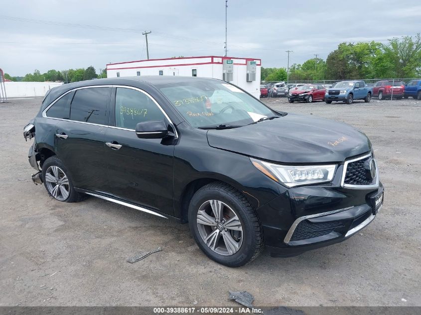 2019 Acura Mdx Standard VIN: 5J8YD4H36KL028563 Lot: 39388617