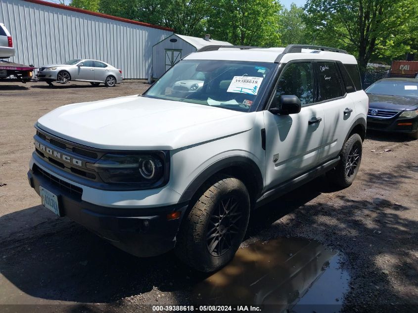 2021 Ford Bronco Sport Big Bend VIN: 3FMCR9B63MRA77746 Lot: 39388618