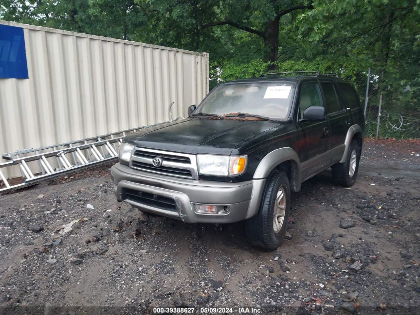 2000 Toyota 4Runner Limited V6 VIN: JT3GN87RXY0143315 Lot: 39388627