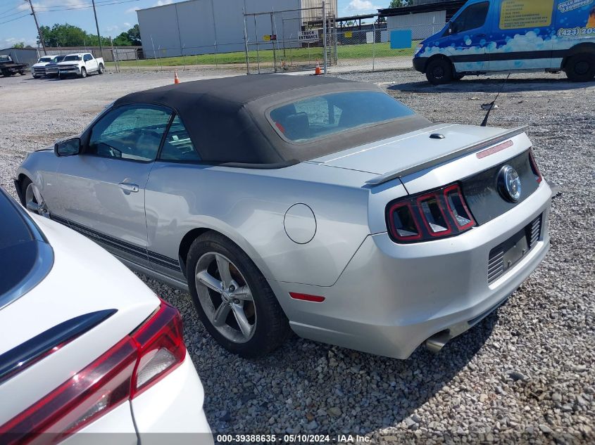 2013 Ford Mustang V6 Premium VIN: 1ZVBP8EM9D5222086 Lot: 39388635