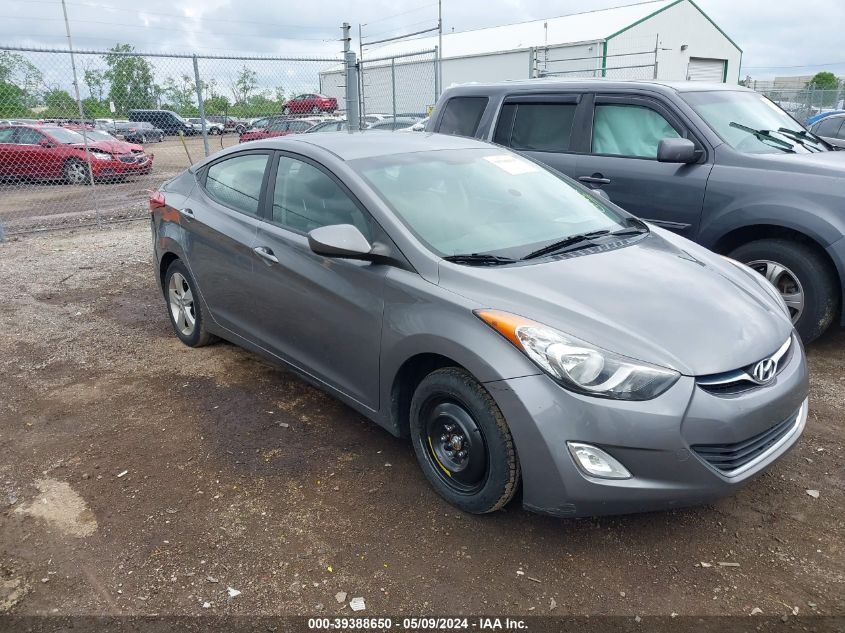 2012 Hyundai Elantra Gls VIN: 5NPDH4AE9CH099484 Lot: 39388650