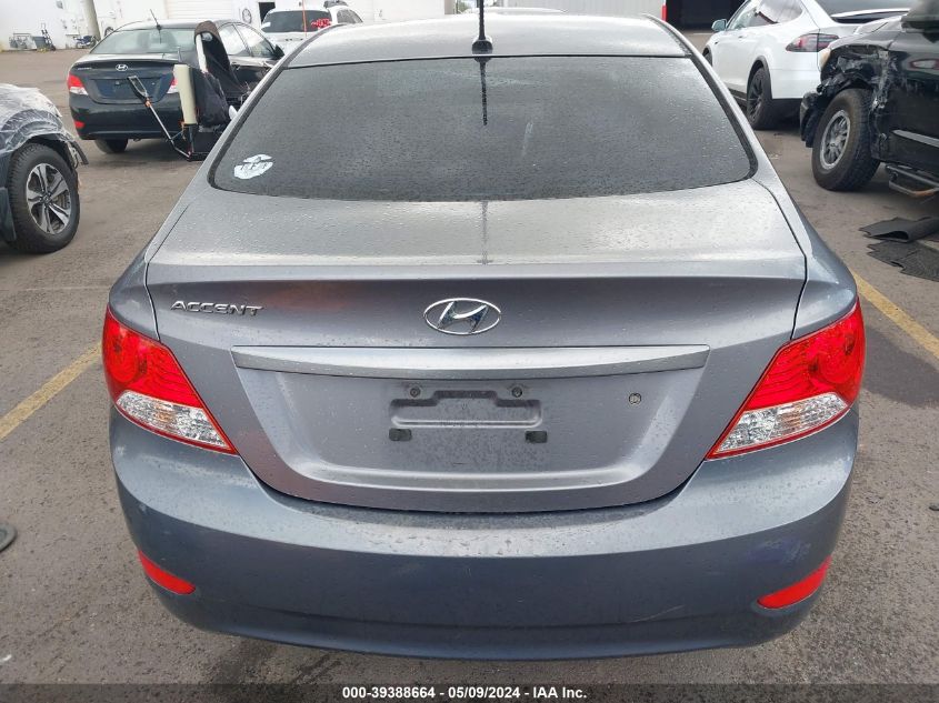 2014 Hyundai Accent Gls VIN: KMHCT4AE7EU637050 Lot: 39388664