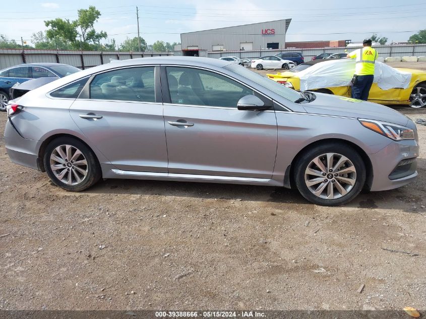 2015 Hyundai Sonata Sport VIN: 5NPE34AF1FH045676 Lot: 39388666