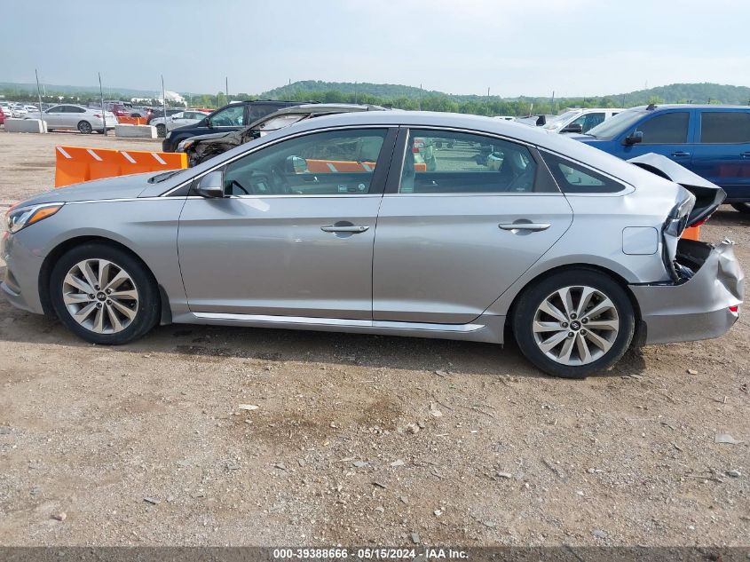 2015 Hyundai Sonata Sport VIN: 5NPE34AF1FH045676 Lot: 39388666