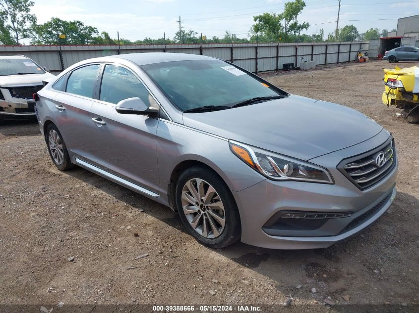 2015 Hyundai Sonata Sport VIN: 5NPE34AF1FH045676 Lot: 39388666