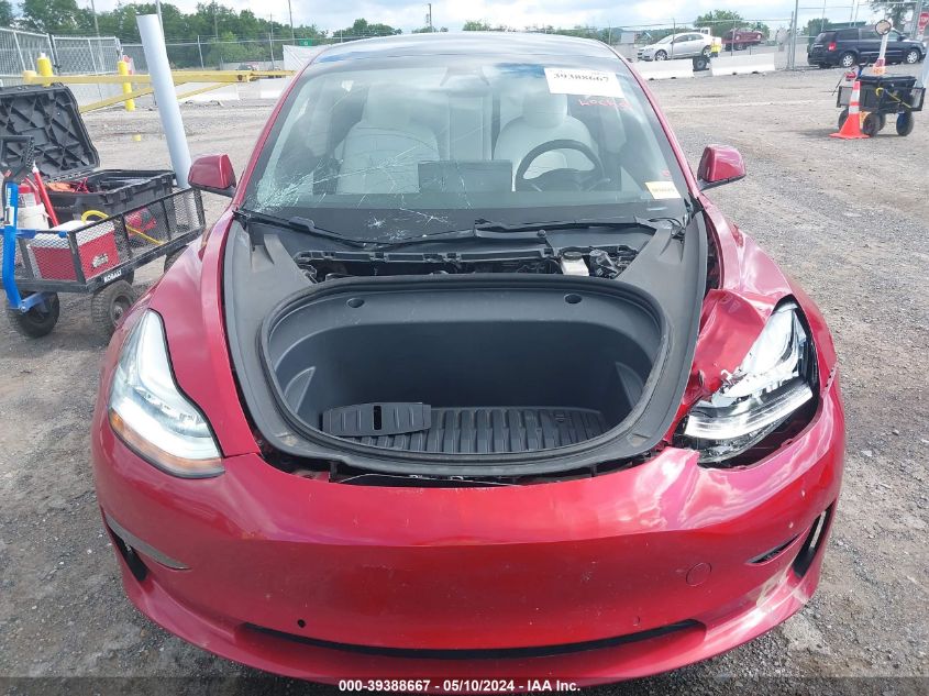 2021 Tesla Model 3 Long Range Dual Motor All-Wheel Drive VIN: 5YJ3E1EB9MF860212 Lot: 39388667