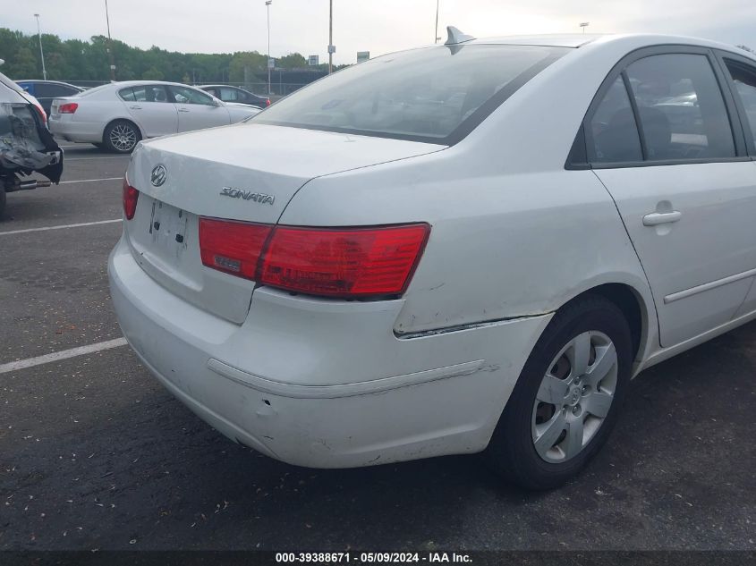 2009 Hyundai Sonata Gls VIN: 5NPET46C49H542529 Lot: 39388671