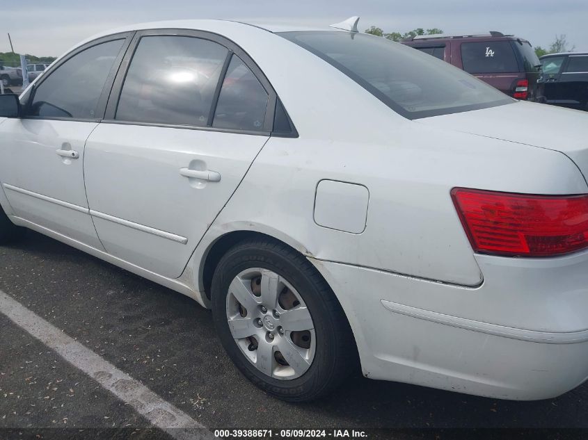 2009 Hyundai Sonata Gls VIN: 5NPET46C49H542529 Lot: 39388671