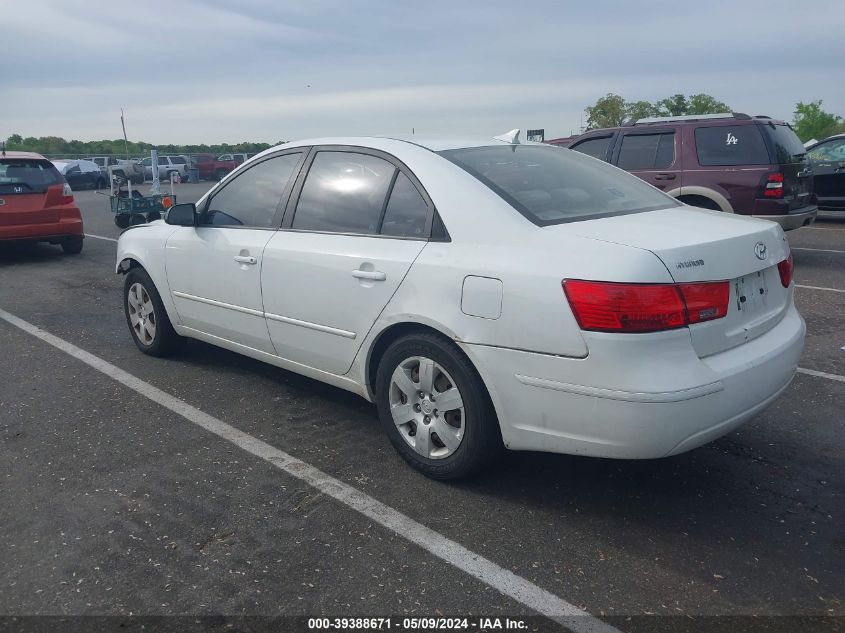 2009 Hyundai Sonata Gls VIN: 5NPET46C49H542529 Lot: 39388671