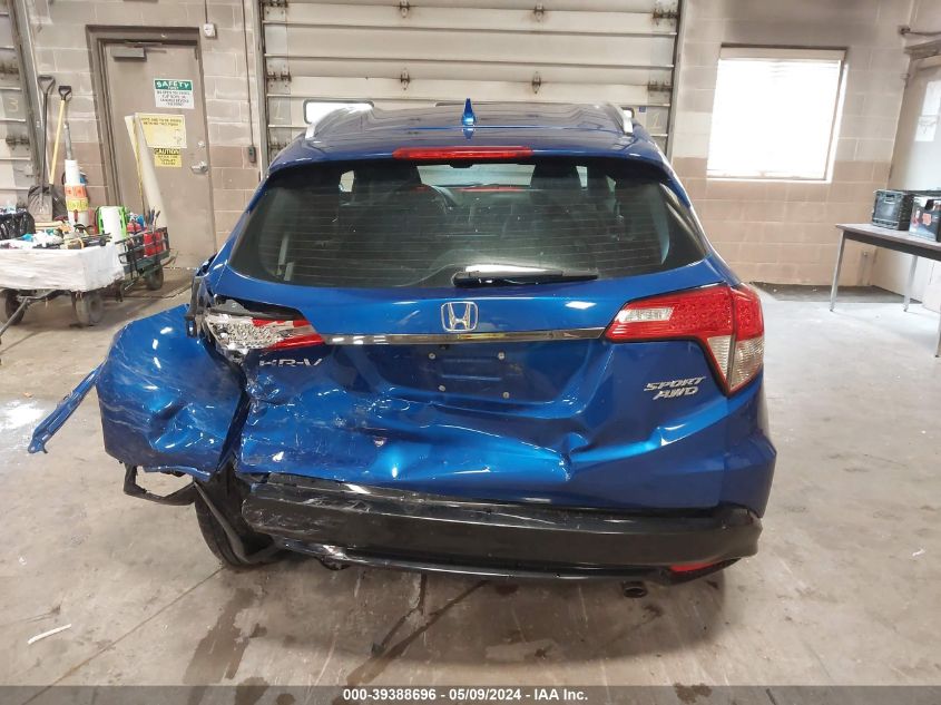 2019 Honda Hr-V Sport VIN: 3CZRU6H14KG701676 Lot: 39388696