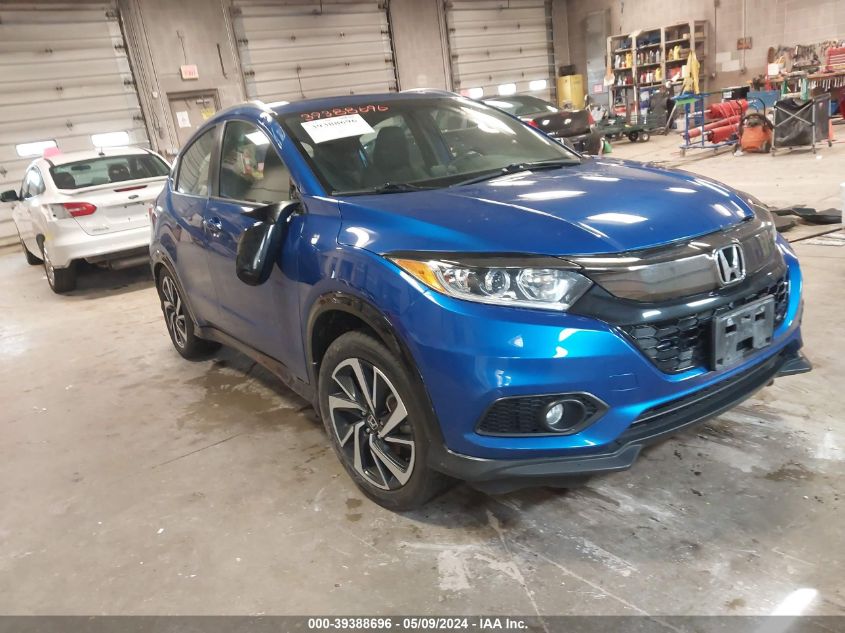 2019 Honda Hr-V Sport VIN: 3CZRU6H14KG701676 Lot: 39388696