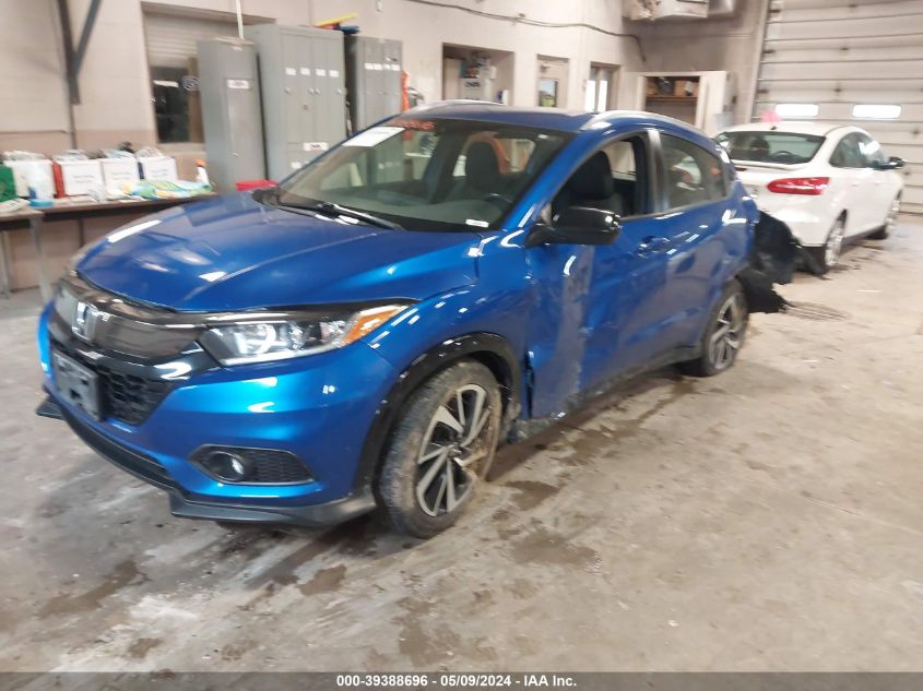 2019 Honda Hr-V Sport VIN: 3CZRU6H14KG701676 Lot: 39388696