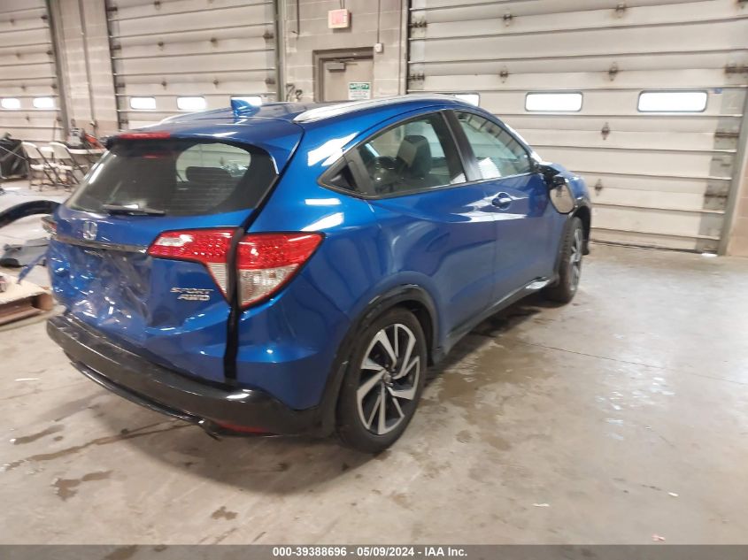 2019 Honda Hr-V Sport VIN: 3CZRU6H14KG701676 Lot: 39388696