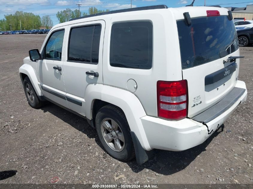 2008 Jeep Liberty Sport VIN: 1J8GN28K48W229526 Lot: 39388697