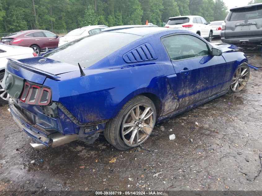 2013 Ford Mustang Gt Premium VIN: 1ZVBP8CF4D5240466 Lot: 39388719