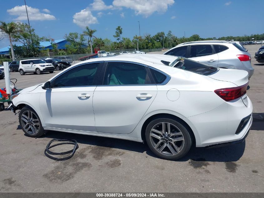 2021 Kia Forte Ex VIN: 3KPF54ADXME322579 Lot: 39388724