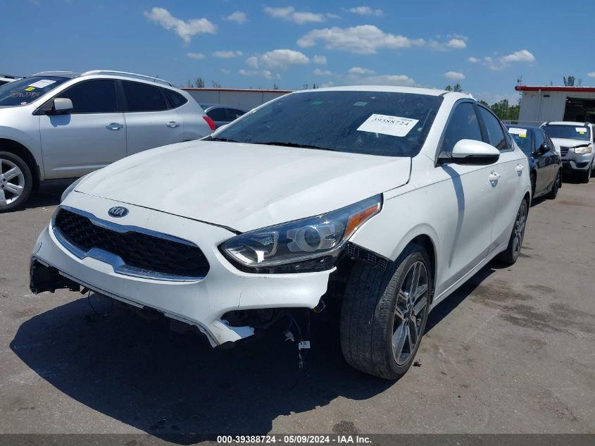 VIN 3KPF54ADXME322579 2021 KIA FORTE EX