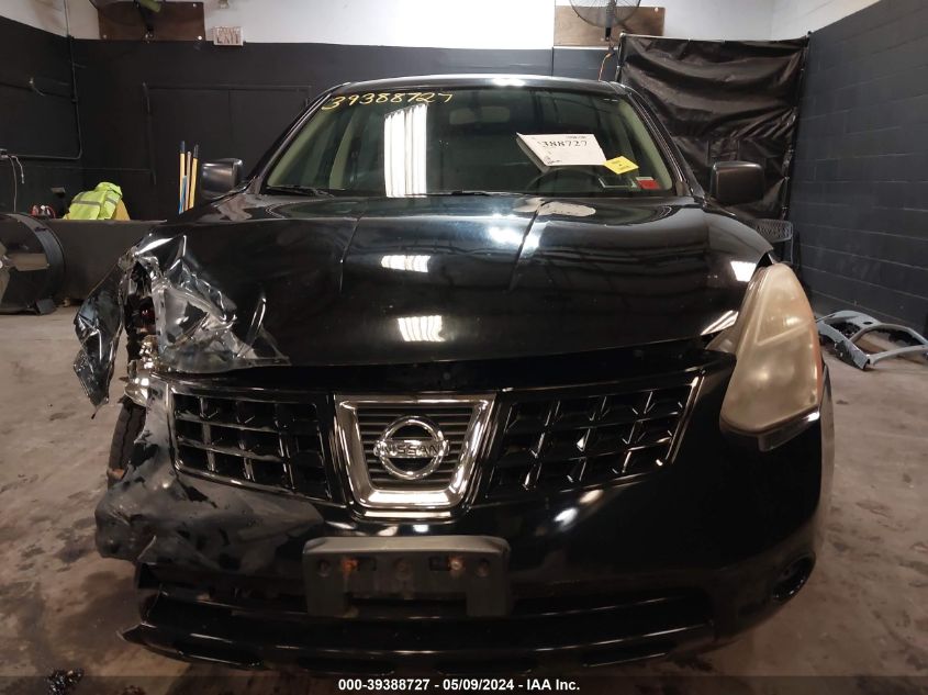 2009 Nissan Rogue S VIN: JN8AS58TX9W056309 Lot: 39388727