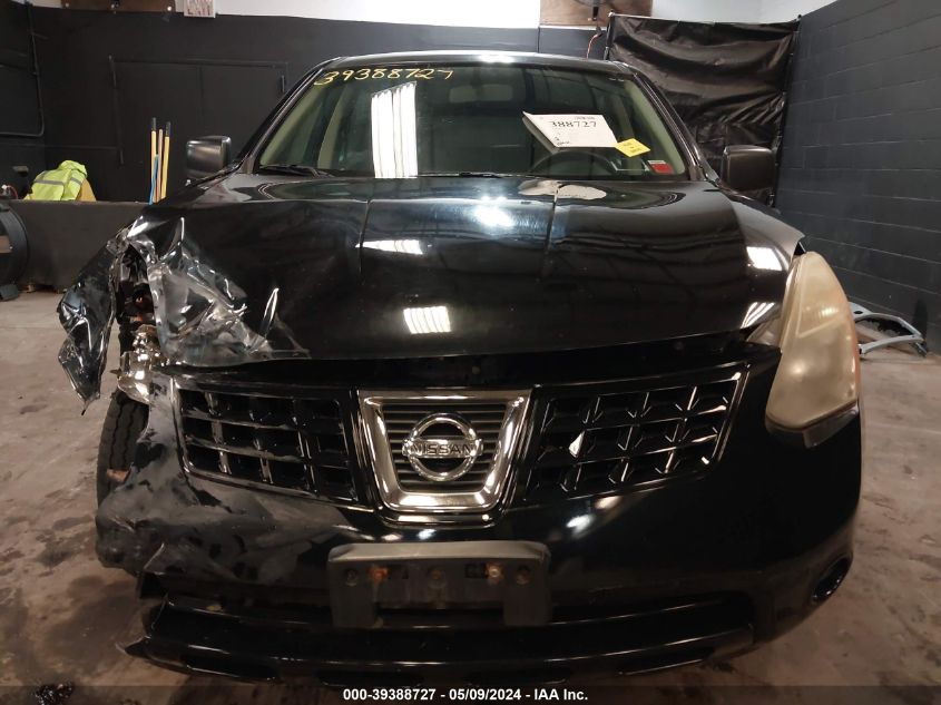 2009 Nissan Rogue S VIN: JN8AS58TX9W056309 Lot: 39388727