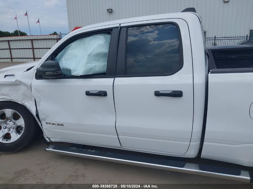 2023 Ram 1500 Big Horn Quad Cab 4X4 6'4 Box VIN: 1C6SRFBT6PN535444 Lot: 39388728