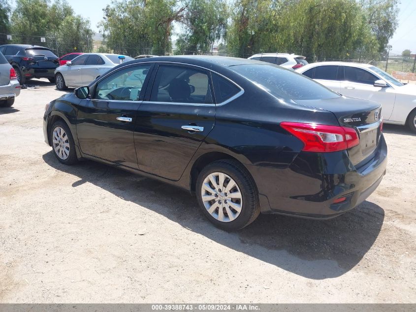 2016 Nissan Sentra S VIN: 3N1AB7AP3GY299585 Lot: 39388743