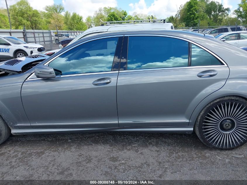 2013 Mercedes-Benz S 550 VIN: WDDNG7DB8DA498850 Lot: 39388745