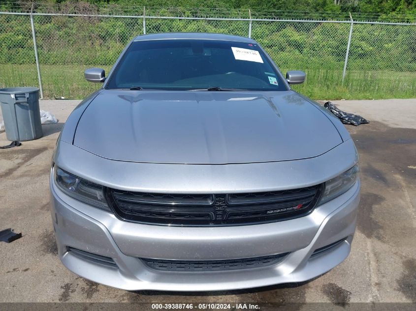2018 Dodge Charger Sxt Plus Rwd VIN: 2C3CDXHG1JH125540 Lot: 39388746