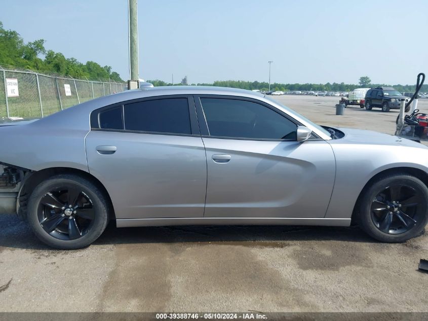 2018 Dodge Charger Sxt Plus Rwd VIN: 2C3CDXHG1JH125540 Lot: 39388746