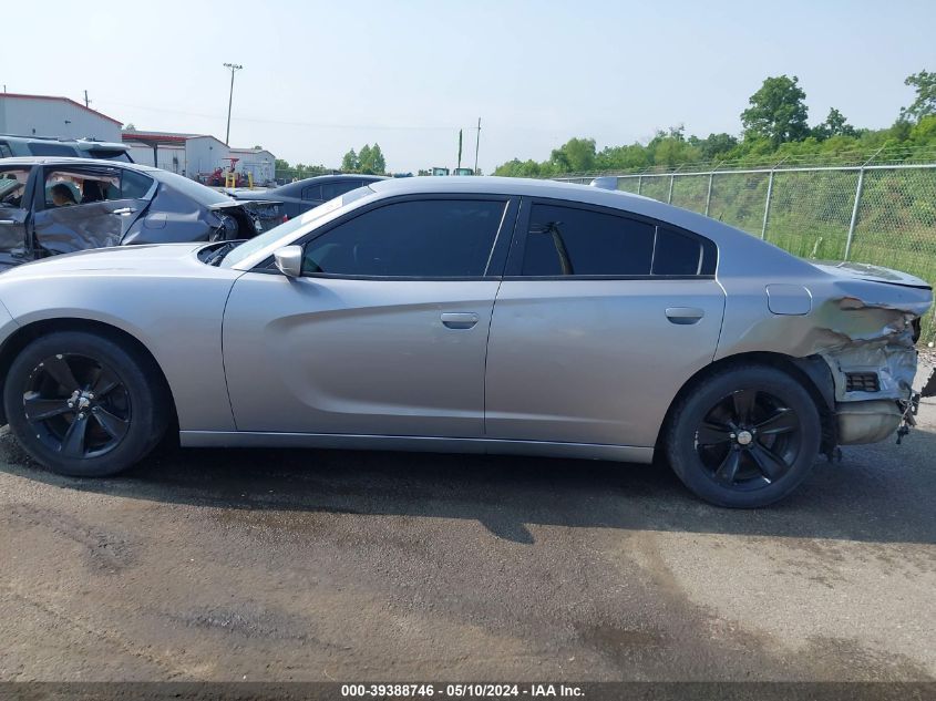 2018 Dodge Charger Sxt Plus Rwd VIN: 2C3CDXHG1JH125540 Lot: 39388746