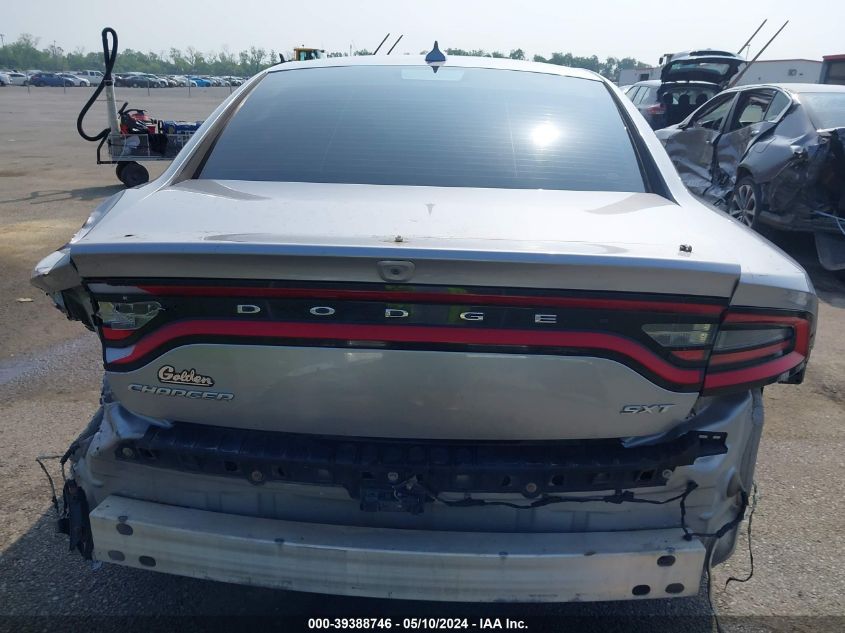 2018 Dodge Charger Sxt Plus Rwd VIN: 2C3CDXHG1JH125540 Lot: 39388746