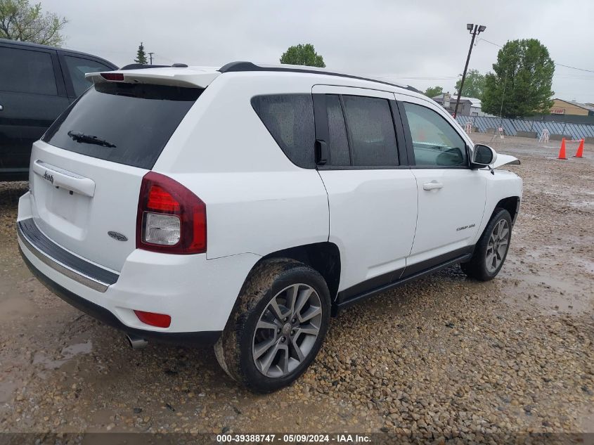 2016 Jeep Compass High Altitude Edition VIN: 1C4NJDEB9GD733817 Lot: 39388747