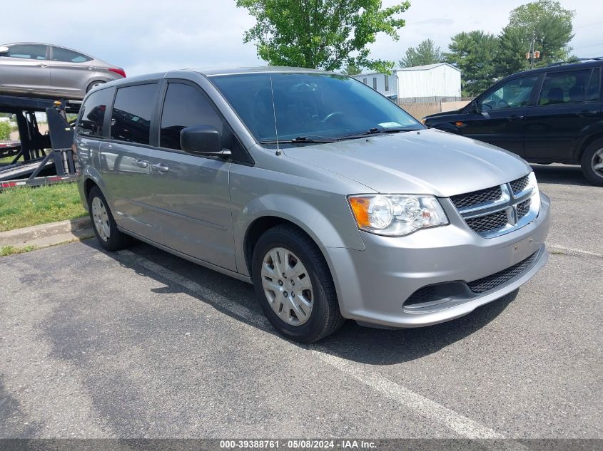 2017 Dodge Grand Caravan Se VIN: 2C4RDGBG6HR754066 Lot: 39388761