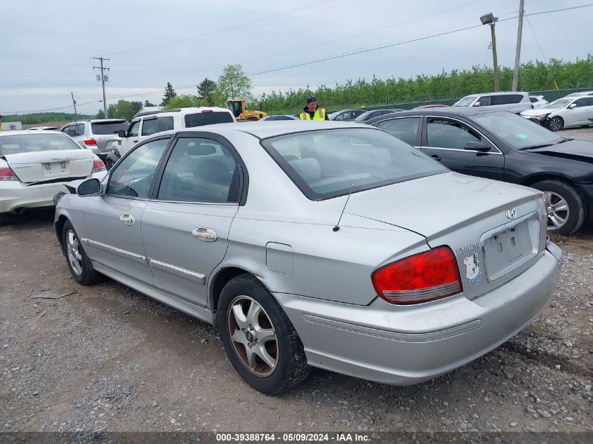 2005 Hyundai Sonata Gls/Lx VIN: KMHWF35H45A210882 Lot: 39388764