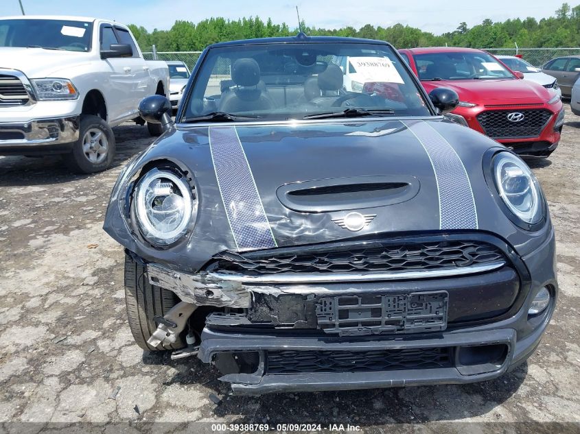 2019 Mini Convertible Cooper S VIN: WMWWG9C55K3E41268 Lot: 39388769