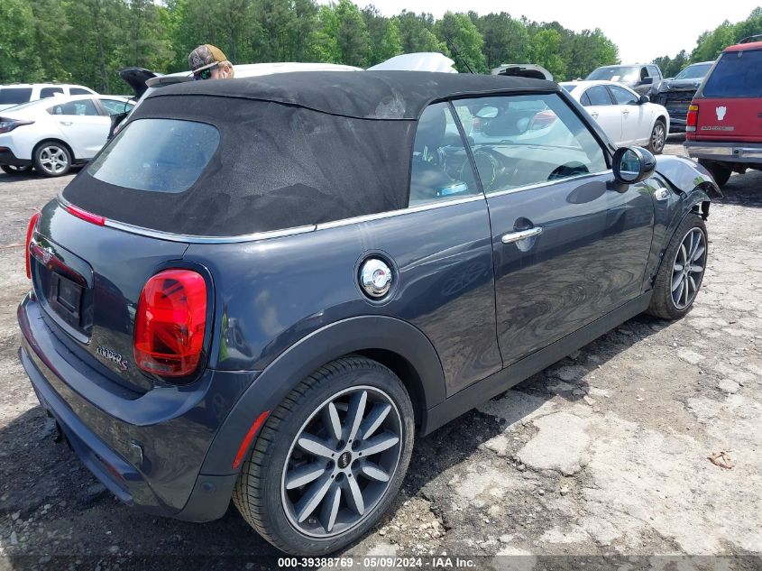 2019 Mini Convertible Cooper S VIN: WMWWG9C55K3E41268 Lot: 39388769