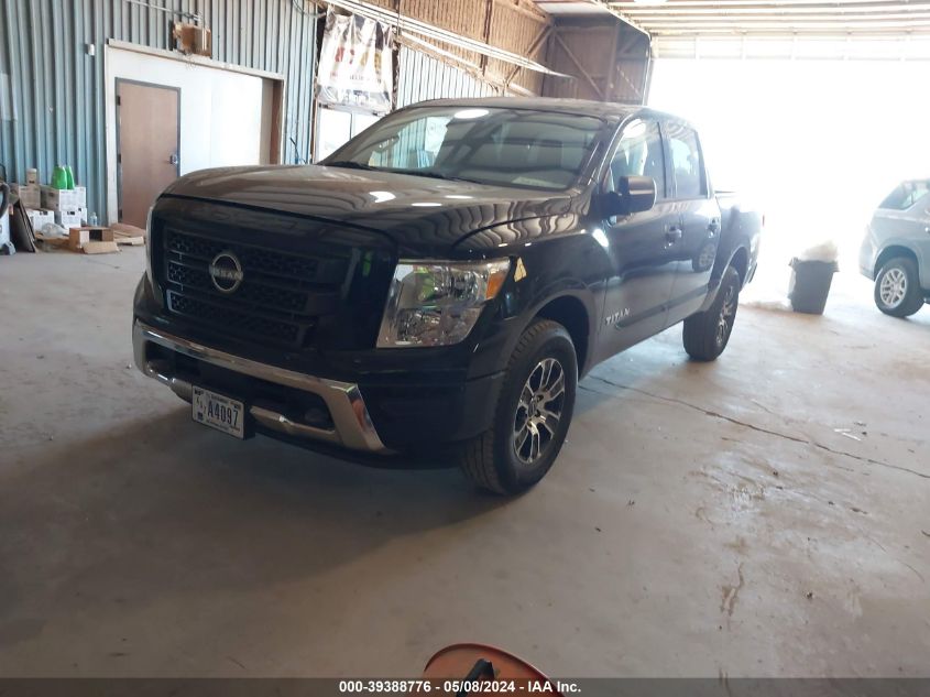 2024 Nissan Titan Sv 4X4 VIN: 1N6AA1EC2RN109471 Lot: 39388776