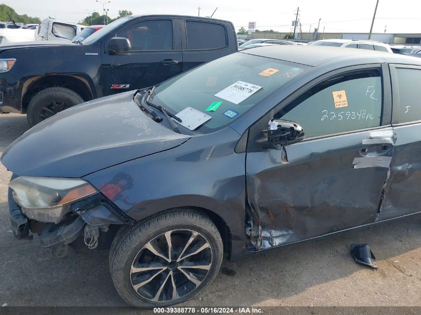 2015 Toyota Corolla L VIN: 5YFBURHE9FP216543 Lot: 39388778