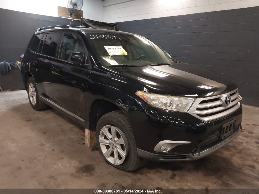 2012 Toyota Highlander Se V6 VIN: 5TDBK3EH5CS100728 Lot: 39388781