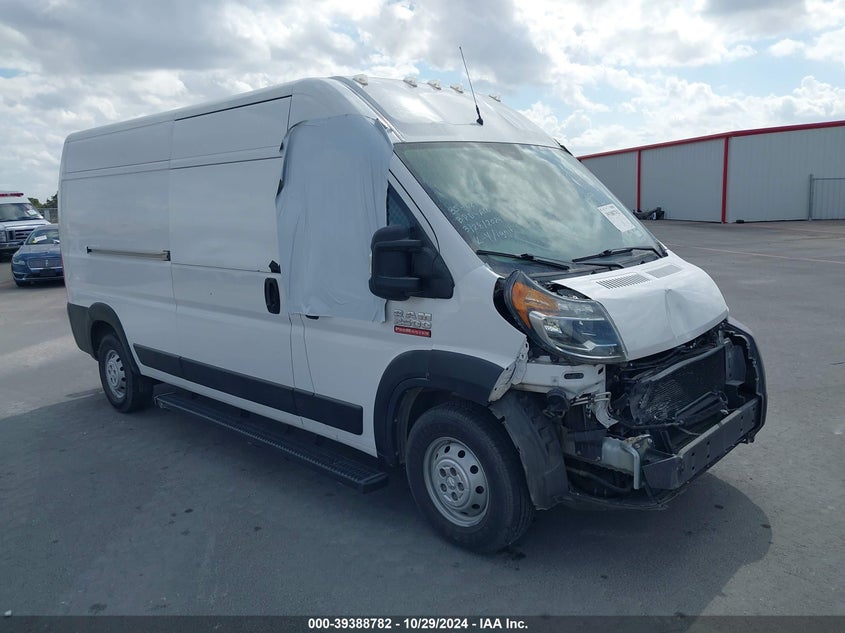 2020 Ram Promaster 2500 High Roof 159 Wb VIN: 3C6TRVDG8LE100535 Lot: 39388782