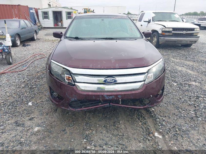 2011 Ford Fusion Sel VIN: 3FAHP0JG2BR343489 Lot: 39388788