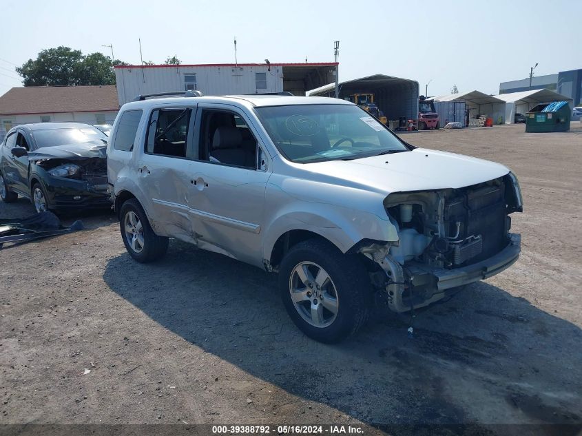 2011 Honda Pilot Ex-L VIN: 5FNYF4H62BB004749 Lot: 39388792