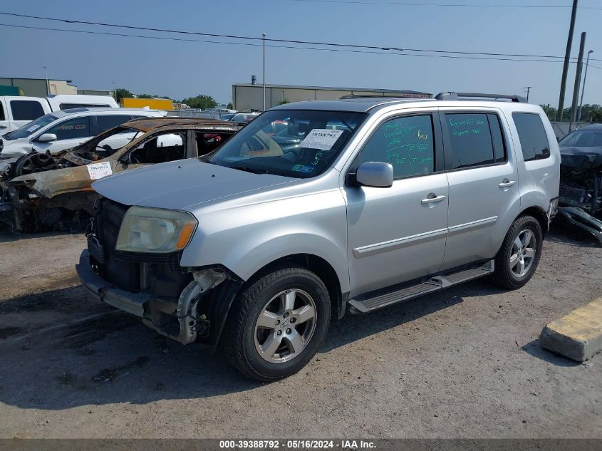 2011 Honda Pilot Ex-L VIN: 5FNYF4H62BB004749 Lot: 39388792