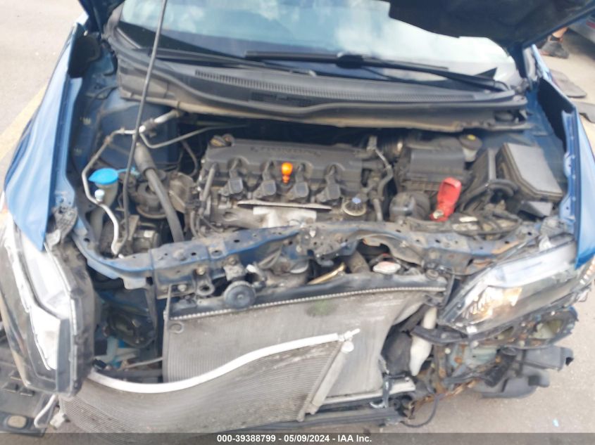 2013 Honda Civic Ex-L VIN: 2HGFB2F93DH524199 Lot: 39388799