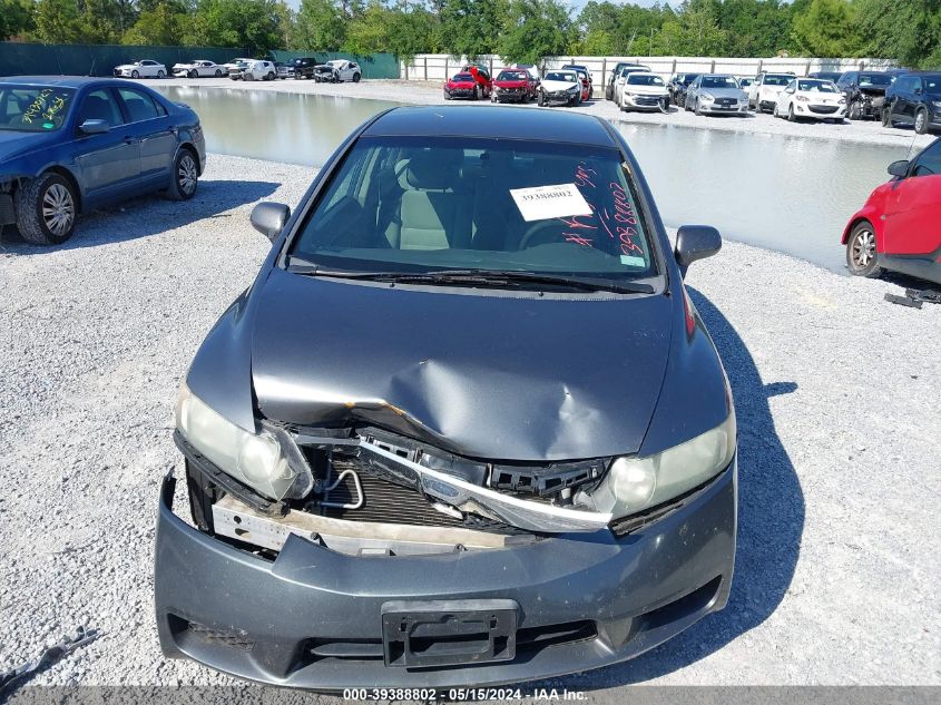 2009 Honda Civic Lx VIN: 2HGFA16549H368630 Lot: 39388802