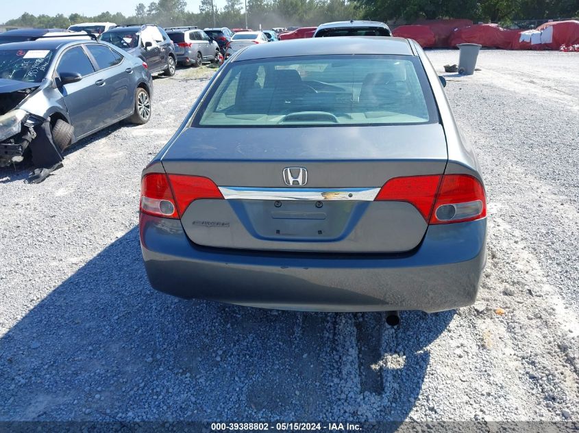 2009 Honda Civic Lx VIN: 2HGFA16549H368630 Lot: 39388802