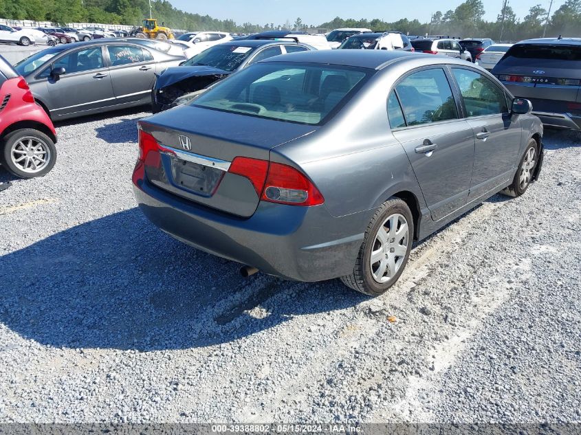 2009 Honda Civic Lx VIN: 2HGFA16549H368630 Lot: 39388802