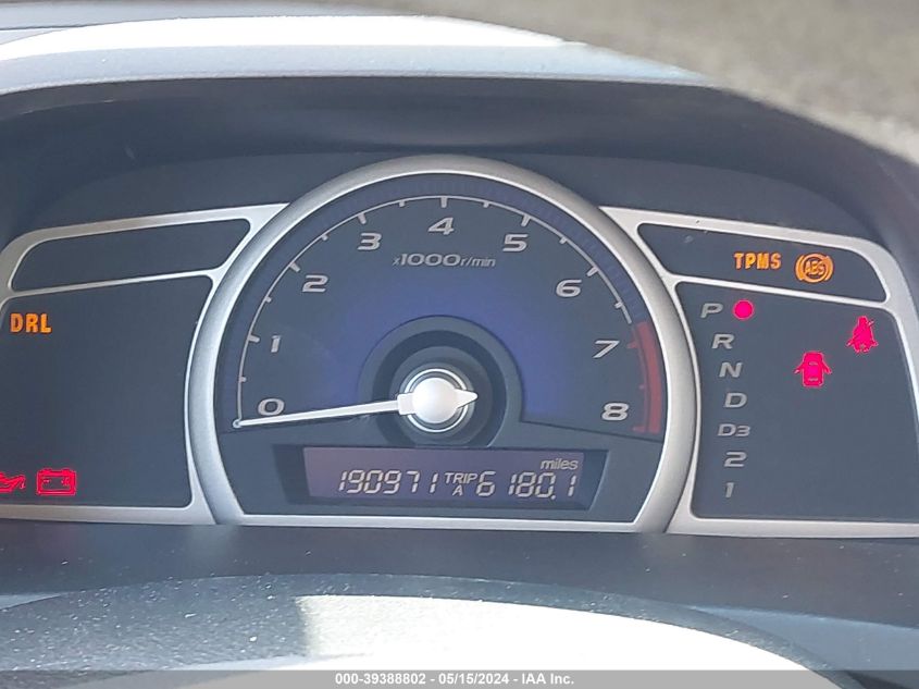 2009 Honda Civic Lx VIN: 2HGFA16549H368630 Lot: 39388802