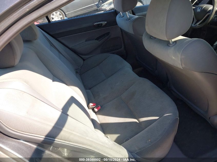 2009 Honda Civic Lx VIN: 2HGFA16549H368630 Lot: 39388802