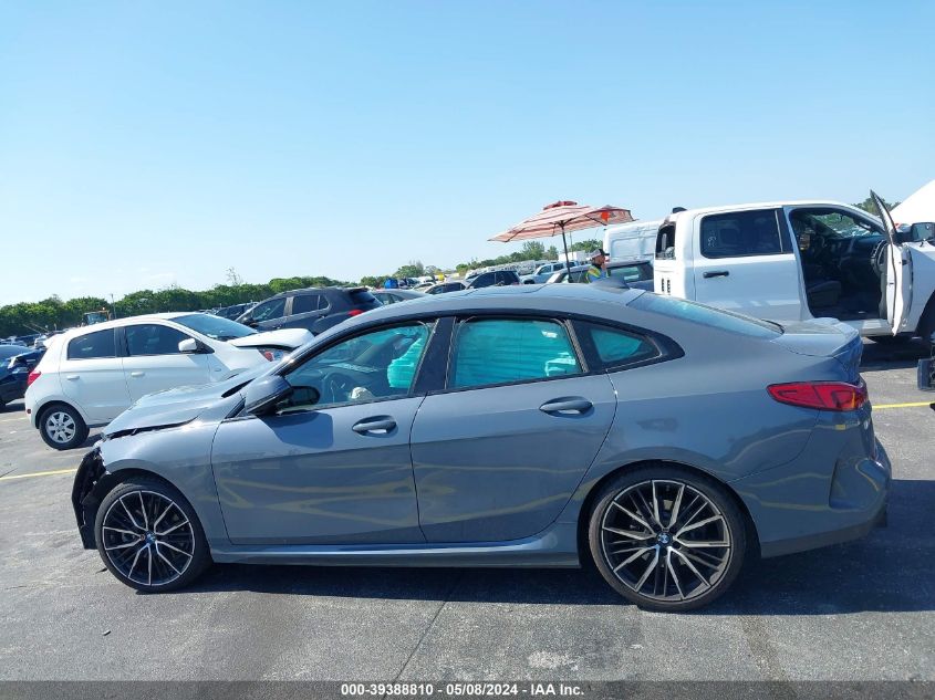 2021 BMW 228I Gran Coupe xDrive VIN: WBA73AK09M7G51777 Lot: 39388810