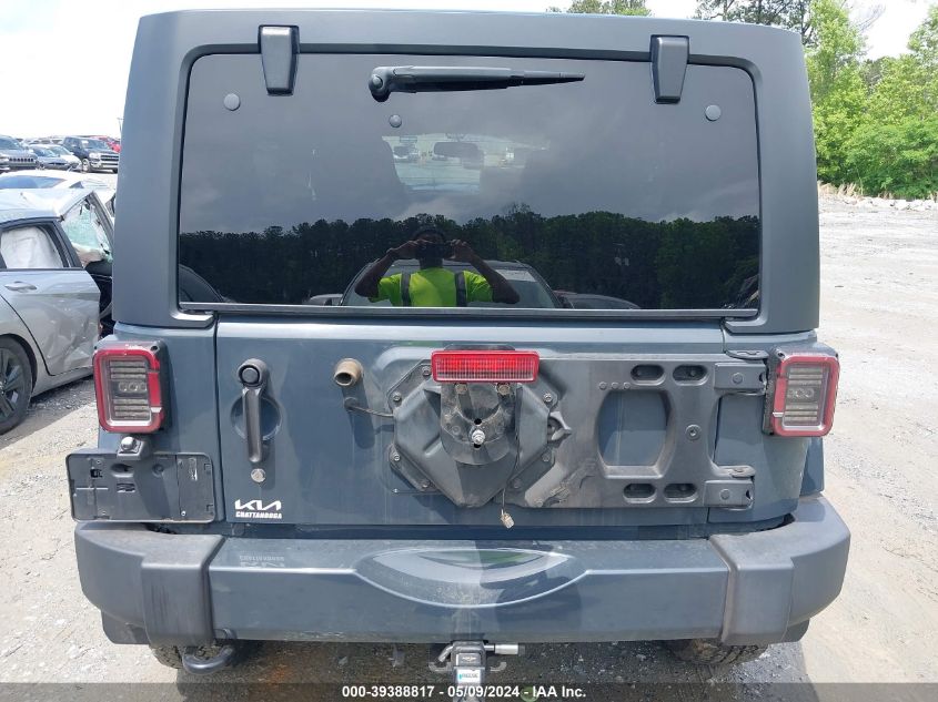 2017 Jeep Wrangler Unlimited Sahara 4X4 VIN: 1C4BJWEGXHL560259 Lot: 39388817